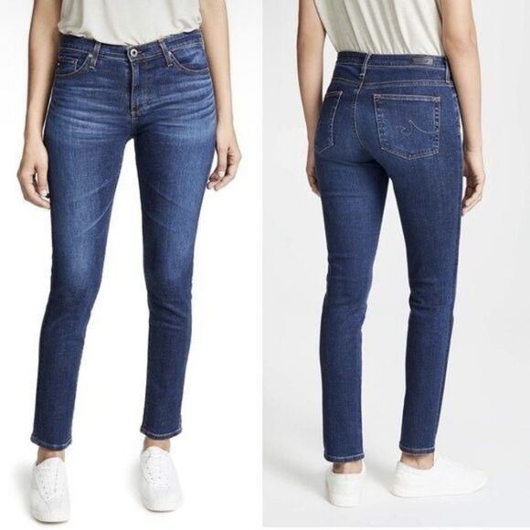 Rag & Bone Capri Low Rise Rae Blue Jeans Women’s Size 28 - Picture 1 of 9